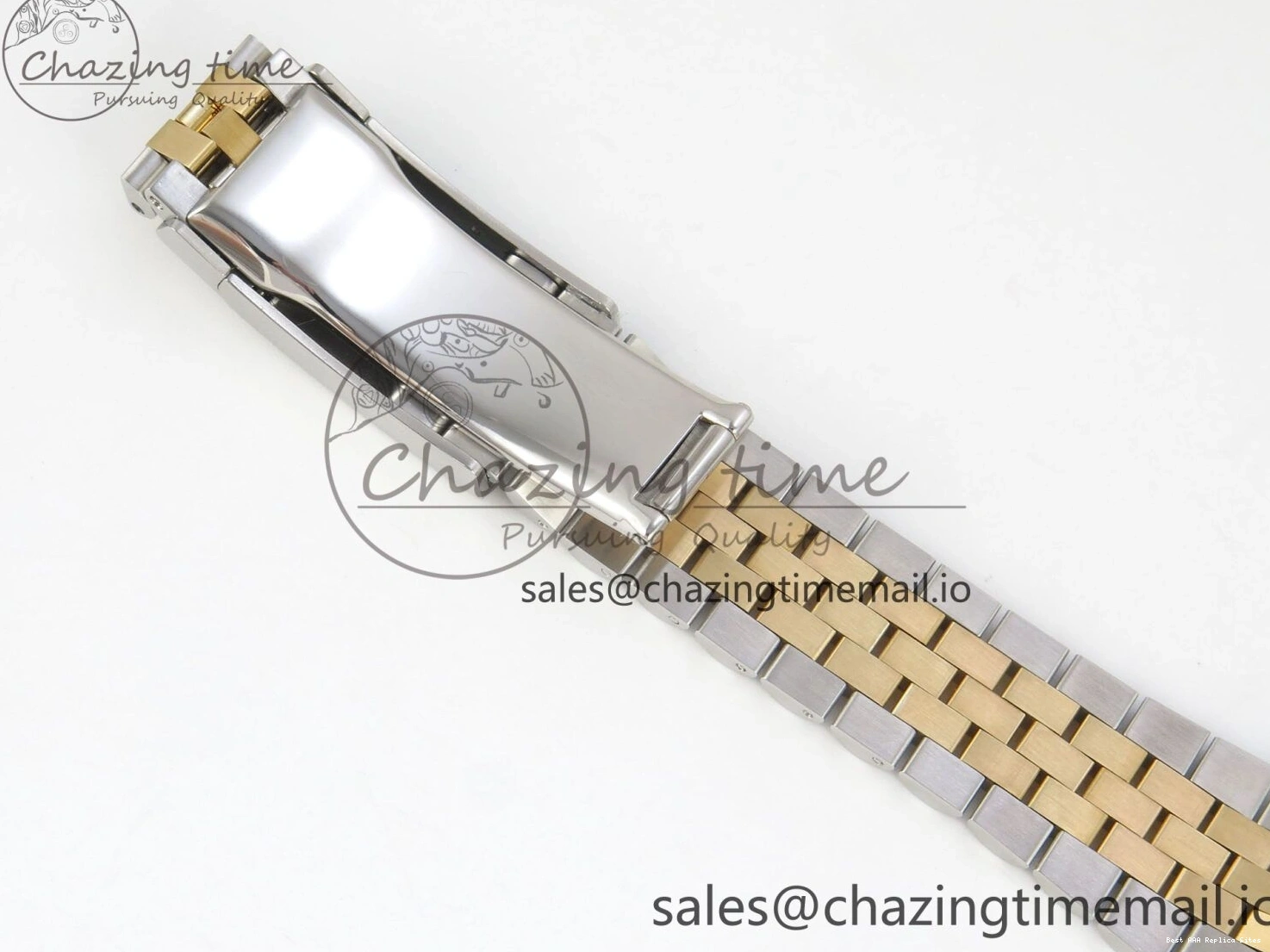 AAA Replica Watches on SS YG Dial DateJust SA Bracelet MOP 1:1 Jubilee Best White Diamond YG 299 Edition 3EF 41mm Chic SS 126333 0106
